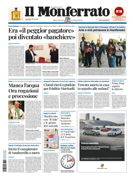 Il Monferrato - Edizione 23 del 24/03/2023